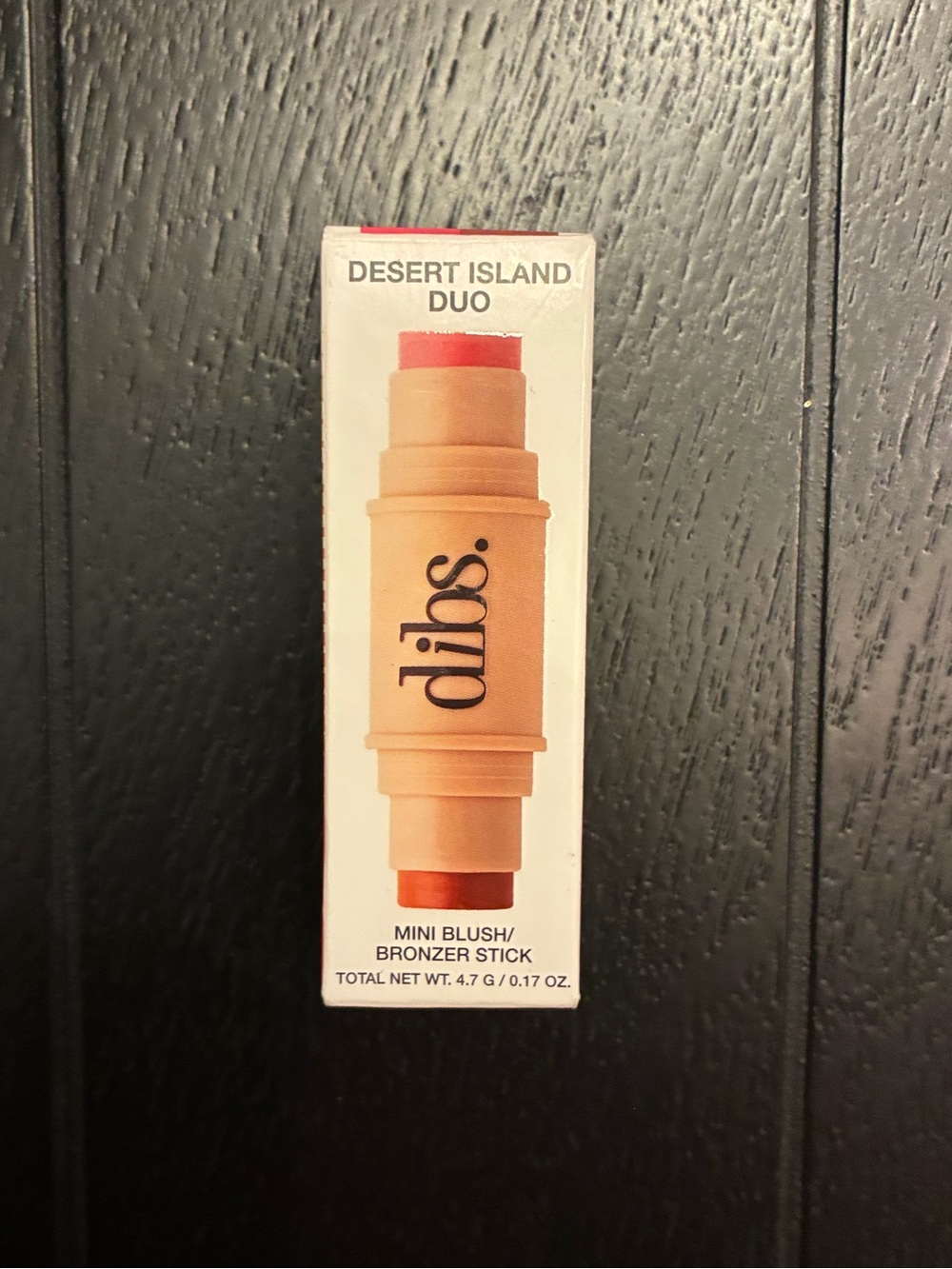DIBS Desert Island Duo Mini Blush Bronzer Stick NIB